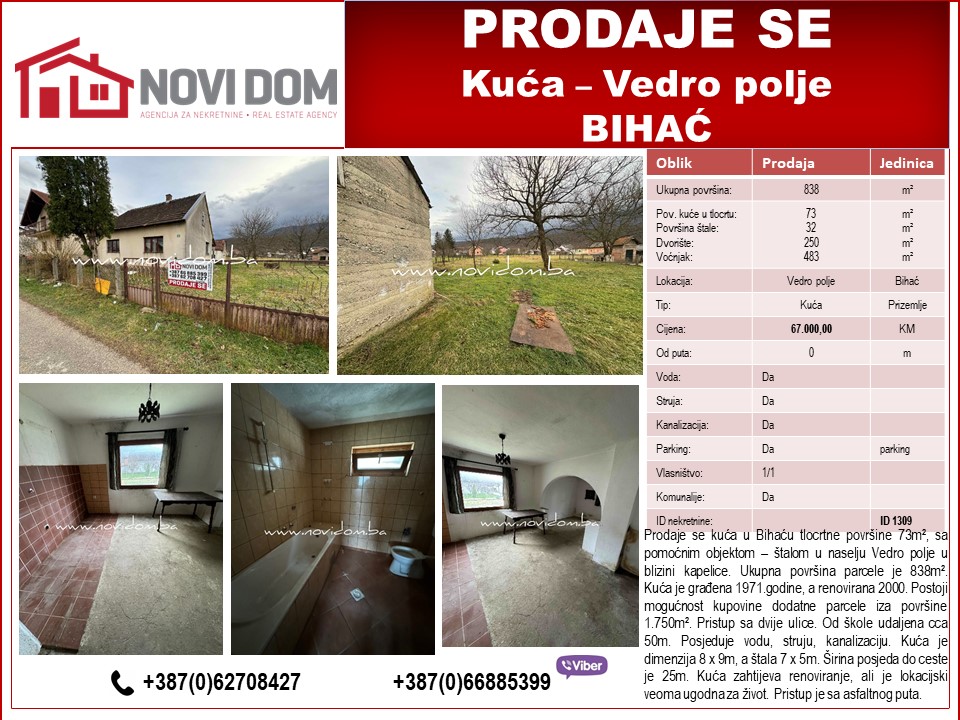 AGENCIJA ZA NEKRETNINE NOVI DOM - KUCE STANOVI PROPERTY HOME
