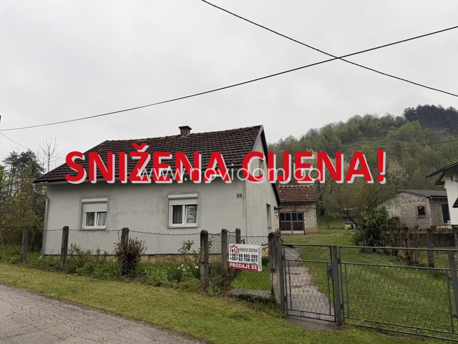 SNIŽENO - Kuća - ŽEGAR - BIHAĆ