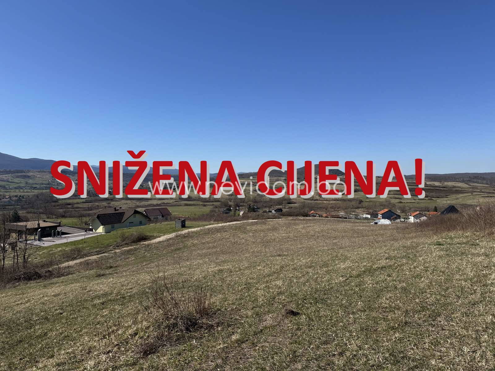 SNIŽENA CIJENA - Zemljište - KAMENICA - BIHAĆ